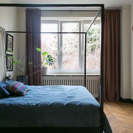 Dark Blue Apartment Warsaw Exterior photo