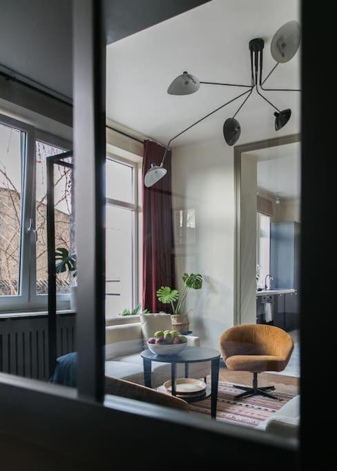 Dark Blue Apartment Warsaw Exterior photo