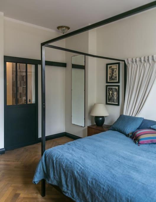 Dark Blue Apartment Warsaw Exterior photo